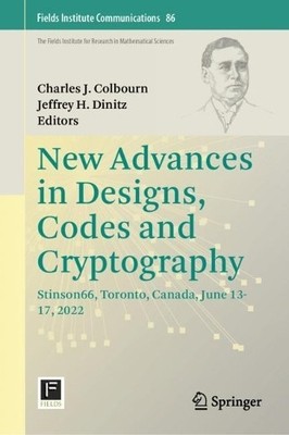 New Advances in Designs, Codes and Cryptography - 9783031486784