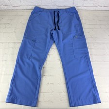 FIGS Cairo Straight Leg Cargo Scrub Pants Size Men's Medium / Short 25" inseam 