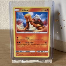 Pokémon Torkoal SM Base Set 23/149 Common Regular Basic 110 HP Card TCG