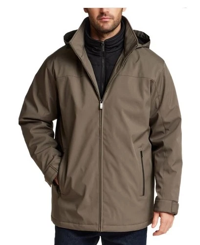 Weatherproof Men's Ultratech Jacket Windproof Water Resistant Removable Hoodie - product listing photo