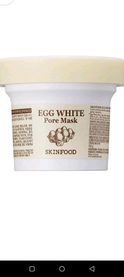 Skinfood Eiweiß-Porenmaske 3,52 oz. (100g) - Porenverfeinernde Abwaschmaske