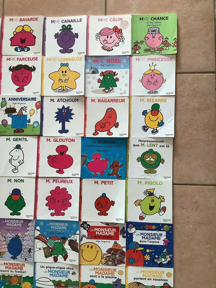Lot De 85 Livres Monsieur Madame Roger Hargreaves - Photo 3/4