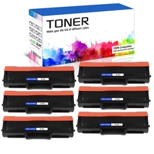 6 Pack W1105A 105A Toner Cartridge for HP LaserJet MFP 135a 135w 137fnw 107w