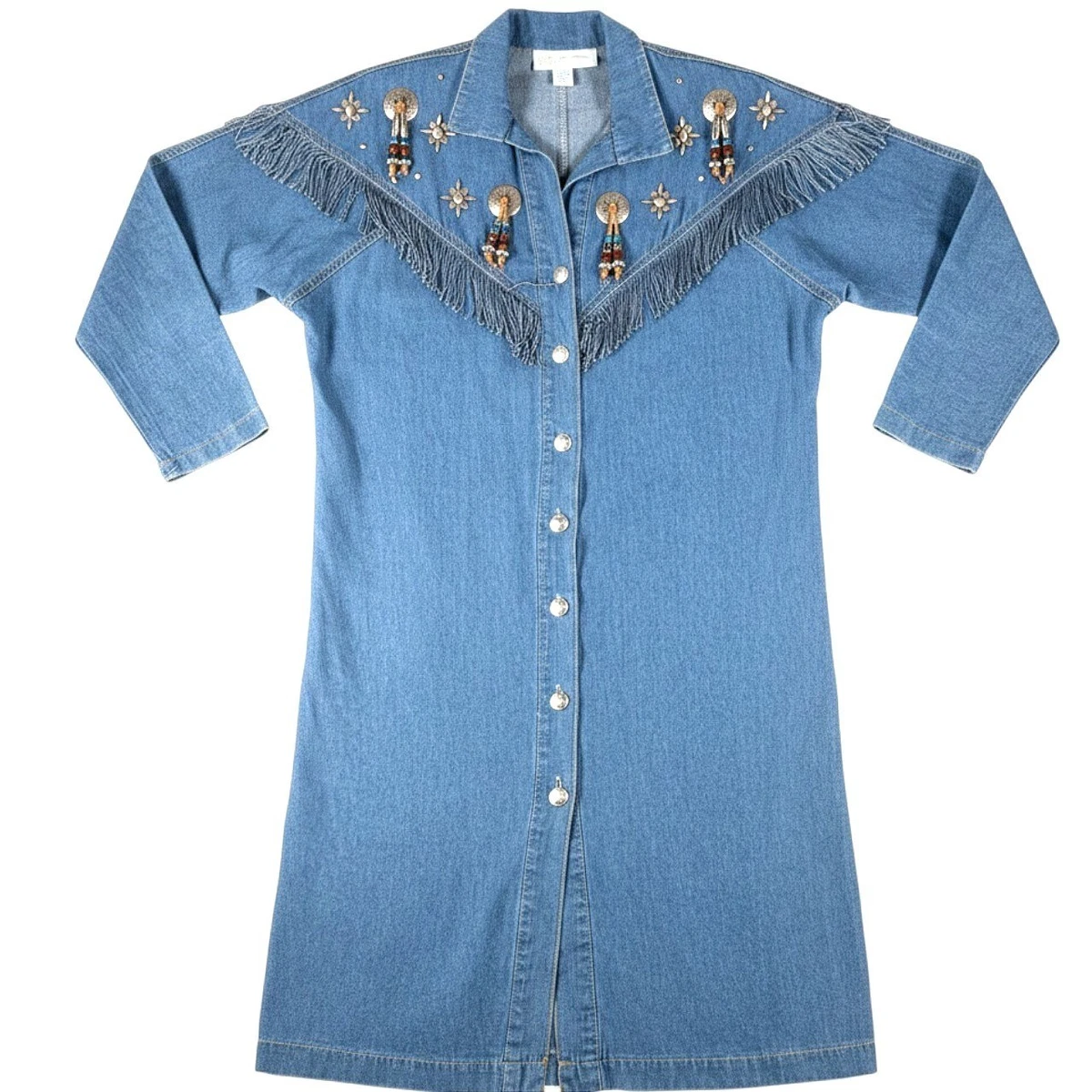 Denim Vintage Dresses for Women for sale