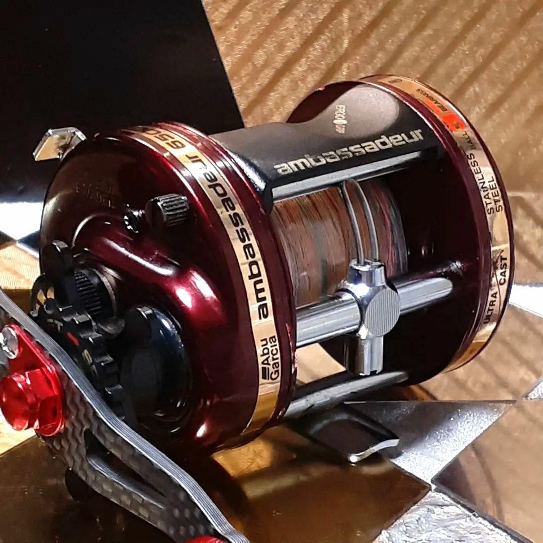 Abu Garcia ABU Ambassadeur 6500C3 2-Speed Baitcasting Reel - Excellent Condition