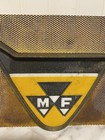 Vintage Massey Ferguson Tractor Emblem With Backplate And Studs — photo 2