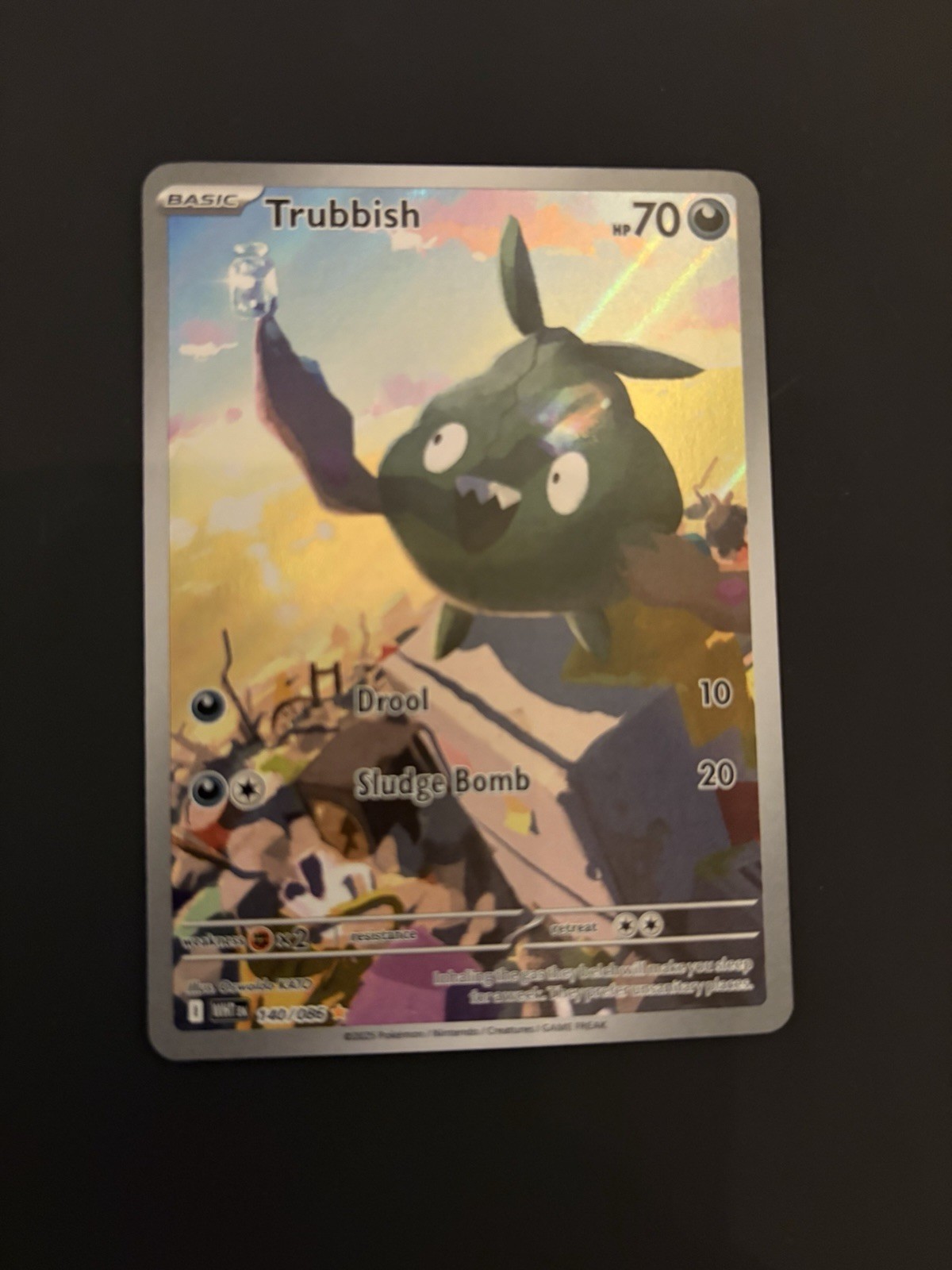 Trubbish 140/086 Sv: White Flare Holo