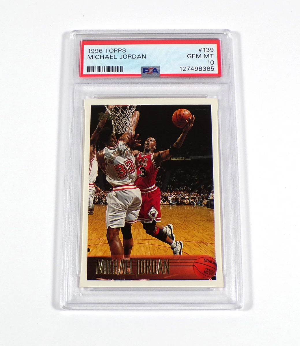 Michael Jordan PSA 10 Graded Basketball Trading Cards for sale | eBay
