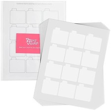 240 Pack Printable Lip Balm Labels for Tubes - Bulk Customizable Stickers for