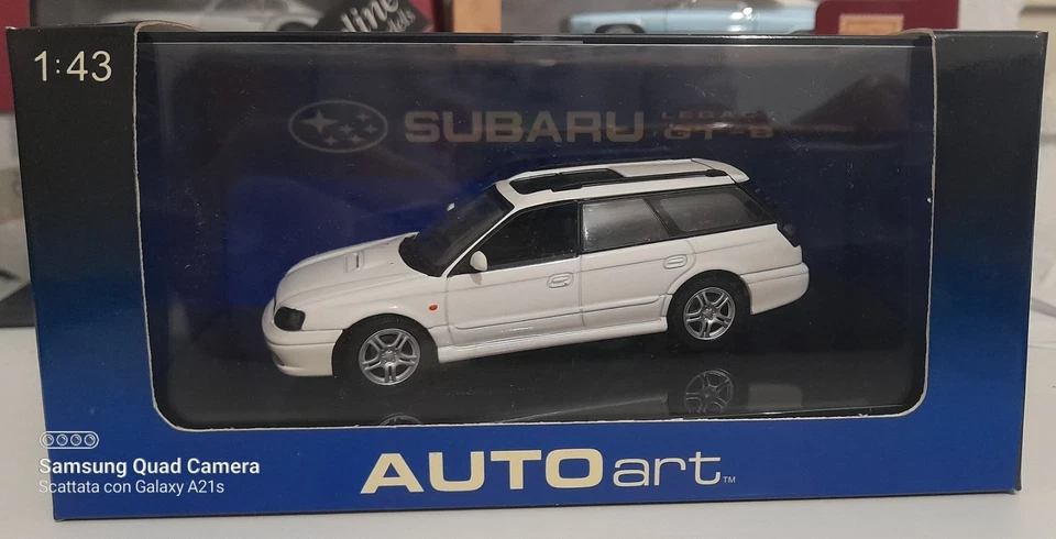 AutoArt 1:43 Subaru Legacy GTB 1999 (no Minichamps, Kess, Neo, Matrix, Norev) - Immagine 3 di 4