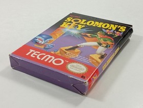 SOLOMON S KEY NINTENDO NES PAL-B EEC (COMPLETE - GOOD CONDITION OVERALL)