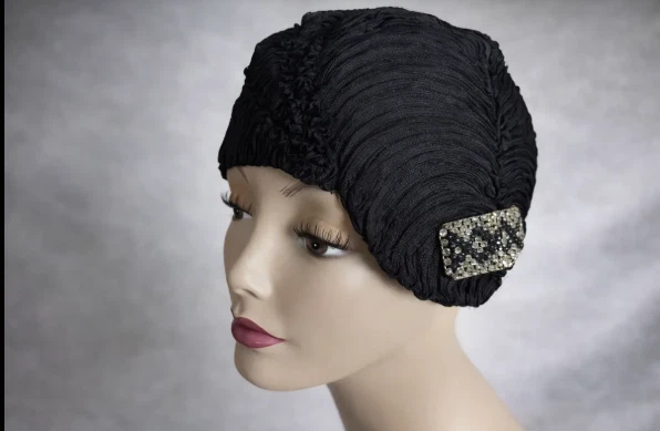 Vintage Art Deco Flapper Cloche Hut Ende 20er - Anfang 30er Jahre - Bild 2 von 3
