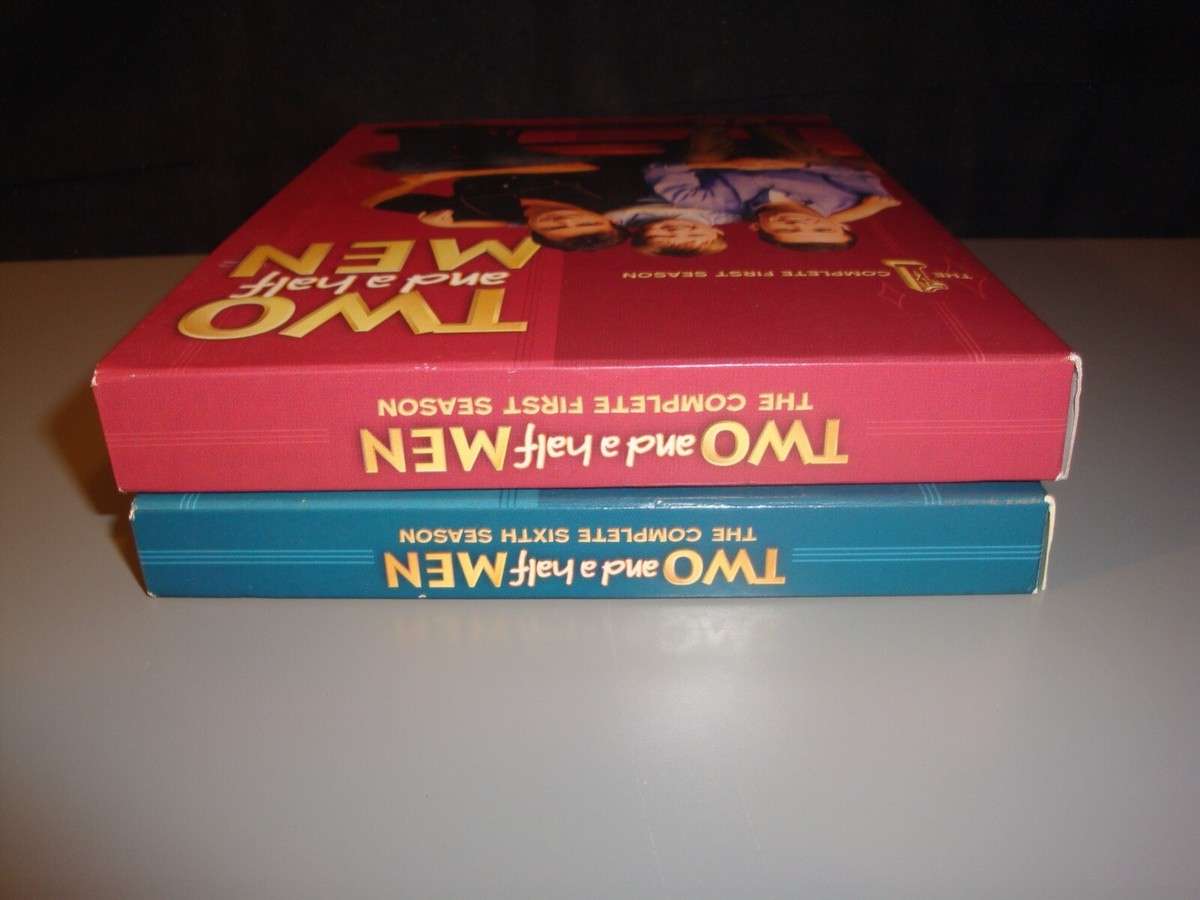 Two and a half Men TV Series DVD Lot Season 1 & 6 Comedy Sitcom
