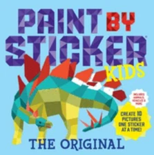 Paint by Sticker Kids: Create 10 Pictures One Sticker at a Time - GOOD