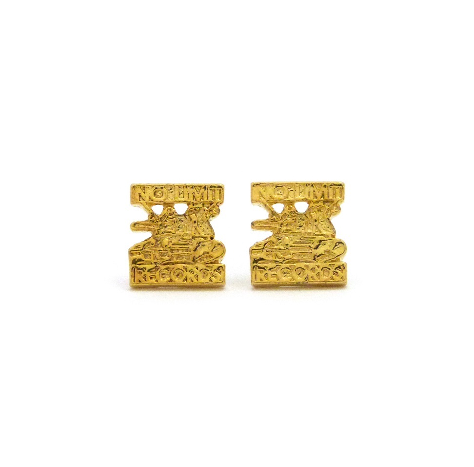 入手困難hip hop  goldenchild he’s no item Hip Hop No Limit Records Label Tank Pierced Stud Earring