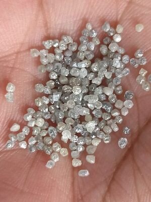 5,00 Karat weiß grau rund grobes Oberteil natürliche lose Diamanten 1,5-2,0...