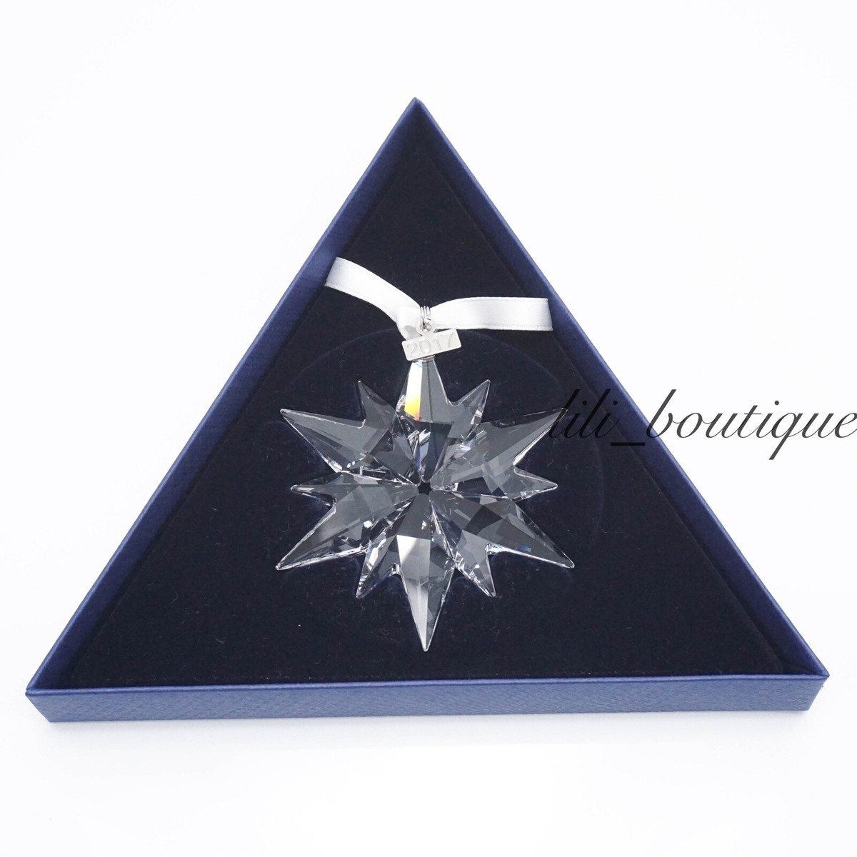 Swarovski 5257589 Limited Edition Annual 2017 Christmas Ornament