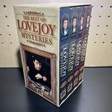 Set of 4 VHS Tapes Collection THE BEST OF LOVEJOY MYSTERIES A E Ian McShane