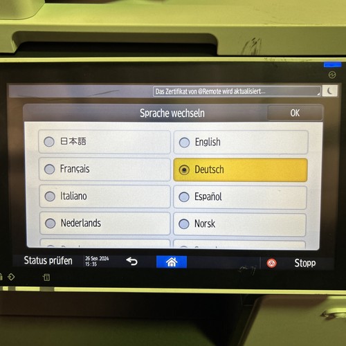 Ricoh IM C3000 Farblaserdrucker Multifunktionsgerät A3/A4/A3+ WiFi. Bluetooth - Bild 11 von 17