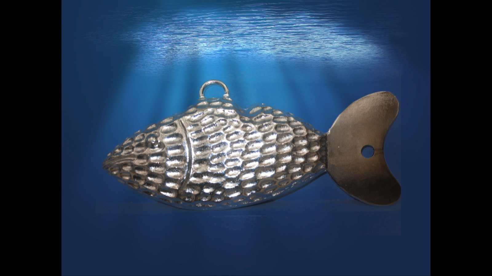 THE FISH Fish Downrigger Weight 8Lbs, Made in the USA by The Asher