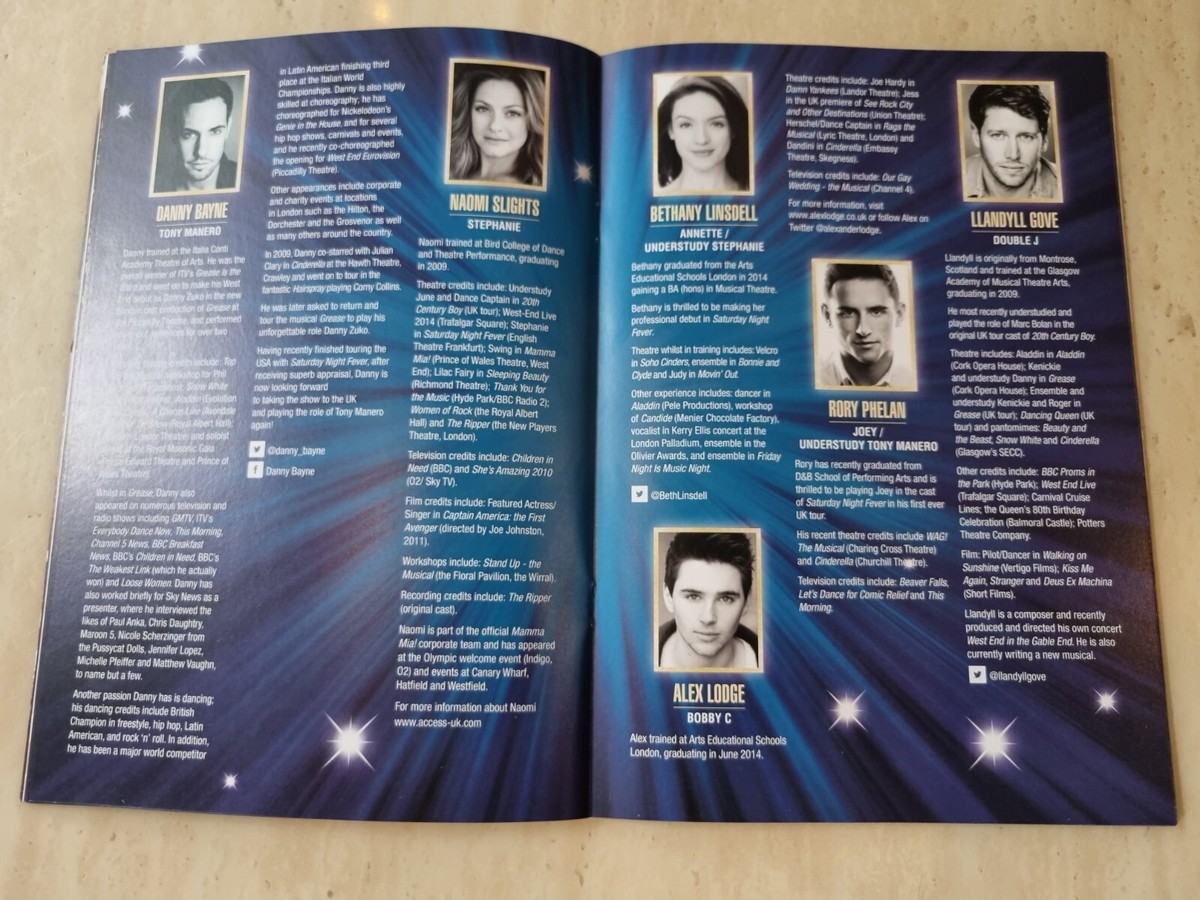 Derby Dinner Playhouse Grease Saturday Night Fever Danny Bayne