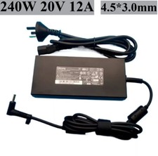 Chicony 240W 20V 12A Charger AC Adapter for MSI GE76 Gaming Laptop 4.5 3.0mm