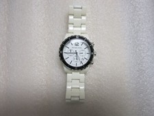 Michael Kors MK-5079 White Ceramic Women  s Quartz Watch