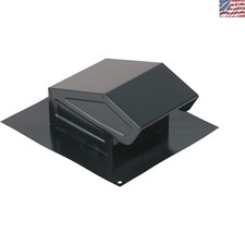 Durable 636 Steel Roof Vent Cap with Backdraft Damper for Efficient Ventilation