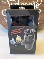 2in1 Multifunction Car Cup Holder 360° Adjustable Bottle Drink Mount Universal