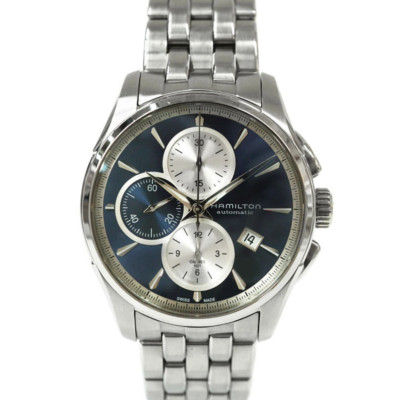[USED Excellent] HAMILTON Jazz Master H325961 Chronograph Men's Watch With Box