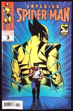 SUPERIOR SPIDER-MAN (2023) #3 - Wolverine Variant - New Bagged