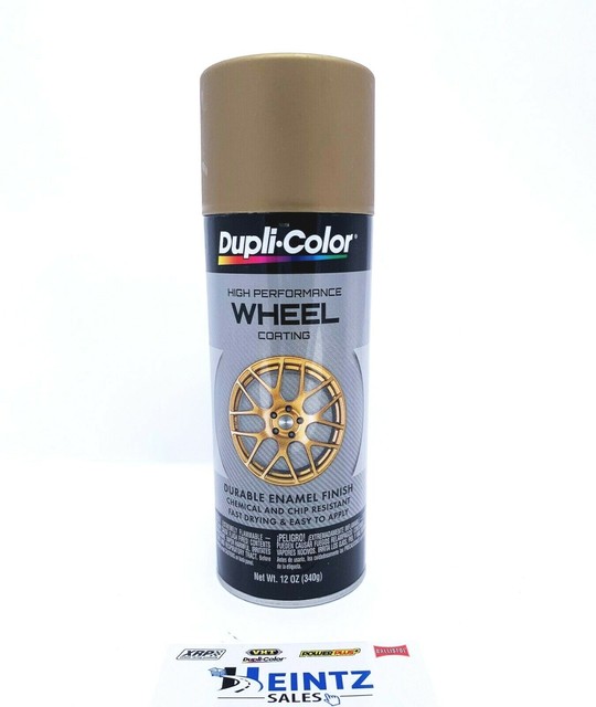 Duplicolor HWP111 Wheel & Rim Gold Paint 12 oz. can eBay