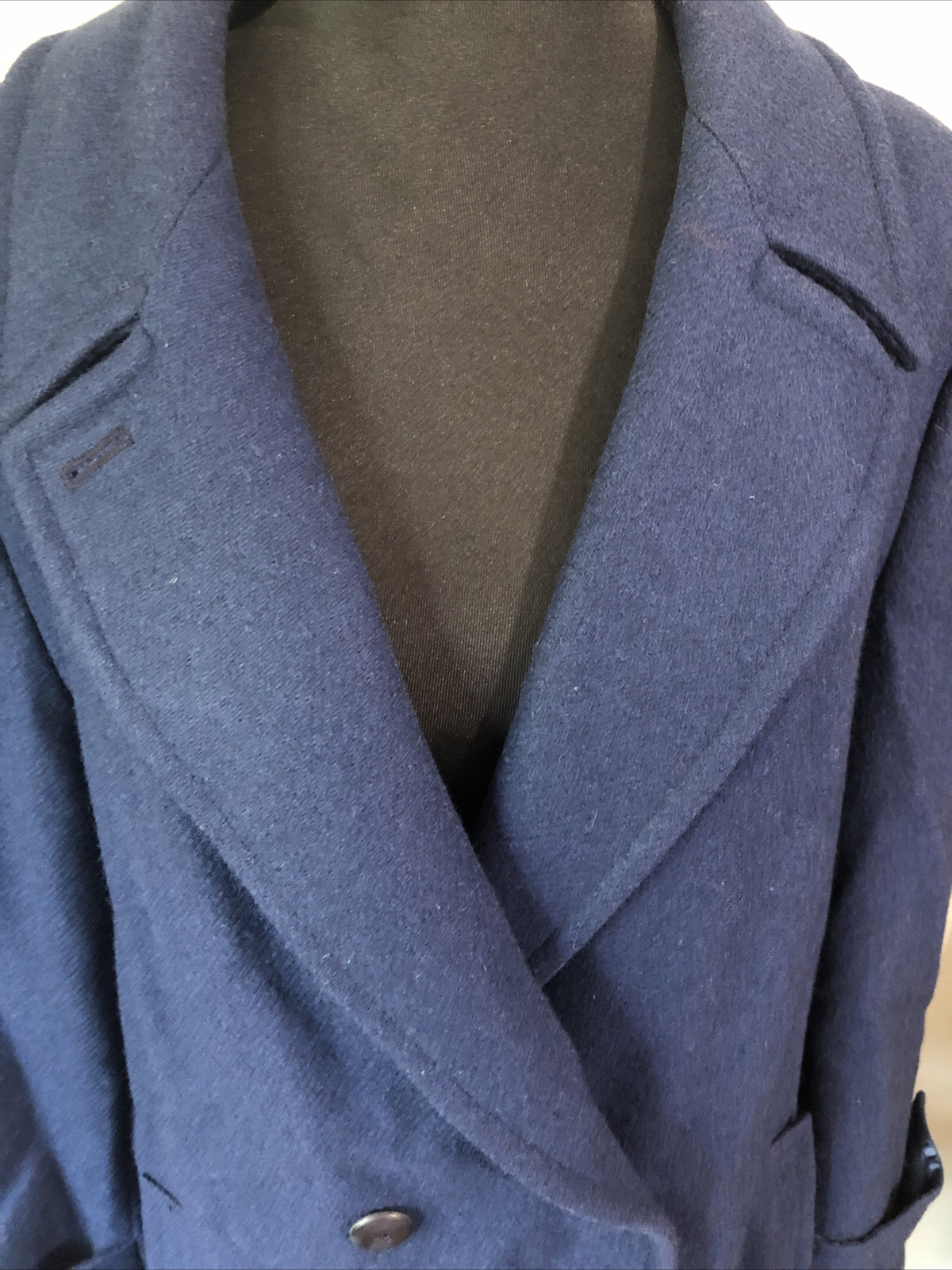 Pendleton Women’s Navy Virgin Wool 2 Button Pea C… - image 6