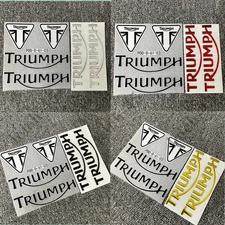 motorcycle fuel tank emblem decal bike track body badge stickers for TRIUMPH