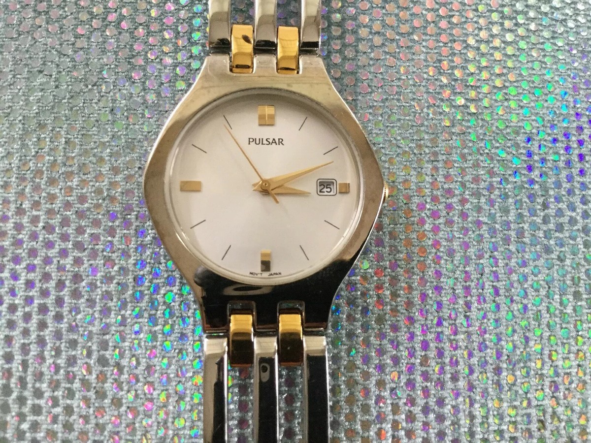 Pulsar Women's Watch Gold/Silver - V782-X160 Japan Movement