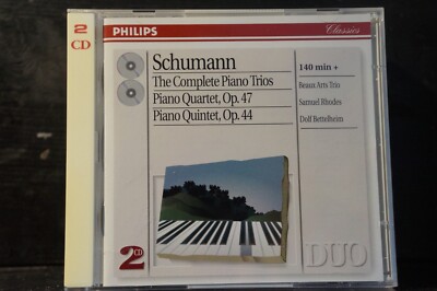 Schumann - The Complete Piano Trios etc. / Beaux Arts Trio  2 CDs