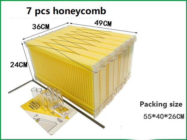Auto Beehives Cedarwood Beekeeping Bee hive Brood + 7 Bee Frames + 2 Super boxes