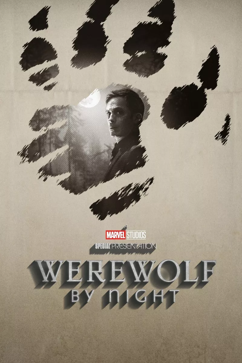 2022 Werewolf By Night Movie Poster 11X17 Marvel Jack Elsa Bloodstone🐺🌙 🍿