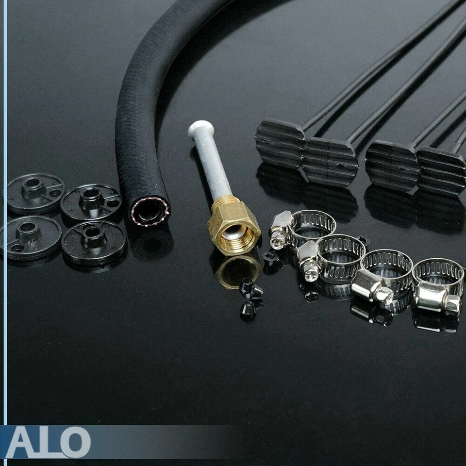 Universal Aluminum Remote Transmission Oil Cooler, 12-3/4" X 5" X 3/4" - Image 3 of 4