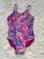 Speedo Girls Sz. XS Pretty Pink Design One Pc. Swimsuit. Cute, Grt Quality