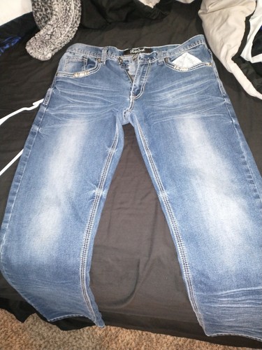 mens true luck jeans (Liam) Straight 
