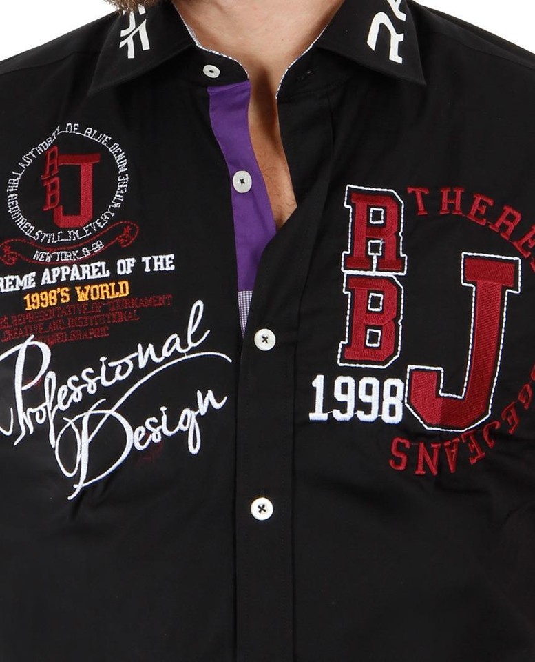 Redbridge Herren Hemd Freizeithemd Regular Fit Kurzarm RBJ Design ...