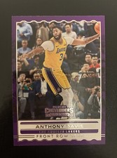 2019-20 Contenders Basketball Anthony Davis Front Row Seat Card #4 LA Lakers