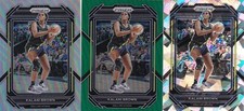 2023 Prizm WNBA CRACKED ICE/GREEN/SILVER #22 Kalani Brown-Dallas Wings