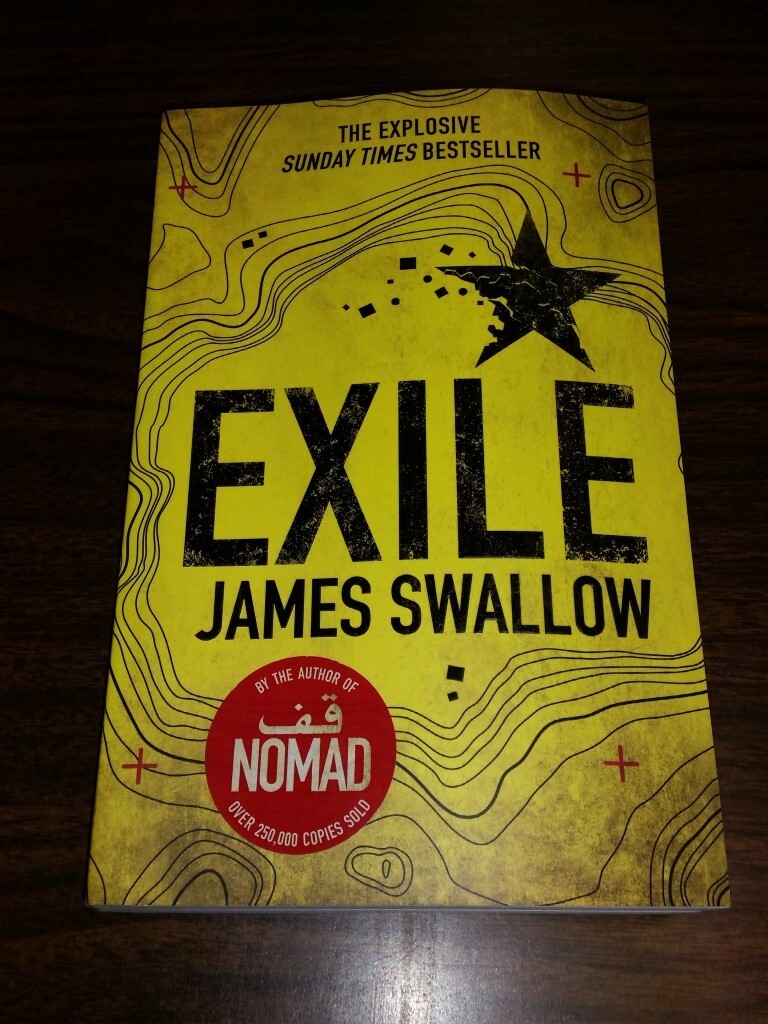 EXILE JAMES SWALLOW THE EXPLOSIVE SUNDAY TIMES BESTSELLER PAPERBACK (BOX21)