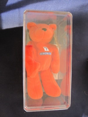 Orange Probear in Case Broncos Number 7 Elway