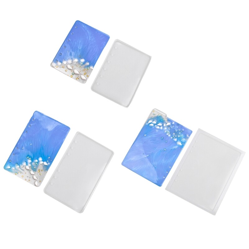 Notebook Cover Silicone Mold Multifunctional Crystal Epoxy Resin Silicone Mold-image