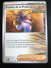 Carte Pokemon - Vitalité de la Professeure Olim 120/131 Évolutions Prismatiques