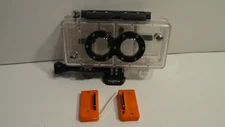 RARE GOPRO DOUBLE DUAL CAMERA CASE HOUSING & ACCESSORY -FREE FAST SHIPPING!