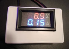 Pedalboard Effects Pedal Voltage & Current Meter CENTER NEGATIVE ONLY 9v 5A